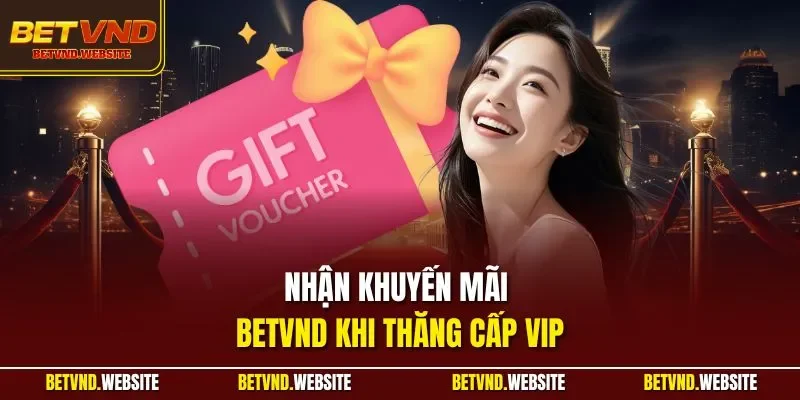 Nhận khuyến mãi BETVND khi thăng cấp VIP